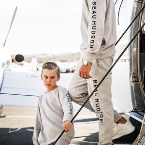 **SOLD**-- BEAU HUDSON TRACK PANT SWEATPANT